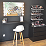 espace maquillage